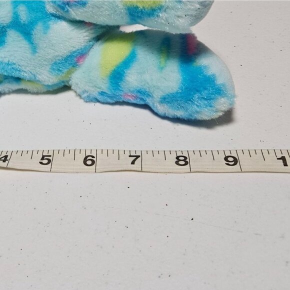 Blue Tie Dye Unicorn 9 inch Plush Sparkle Horn Stuffed Animal Toy Best Made Toys - Picture 7 of 7